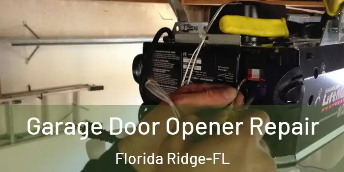 Garage Door Opener Repair Florida Ridge-FL